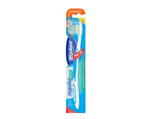 Toothbrush, Wisdom Regular Fresh Medium Toothbrush