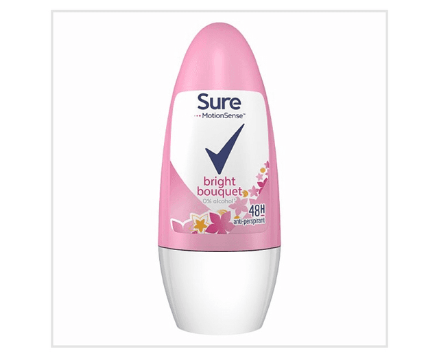 Anti perspirant Sure Women Deodorant Roll-On Bright Bouquet 50ml