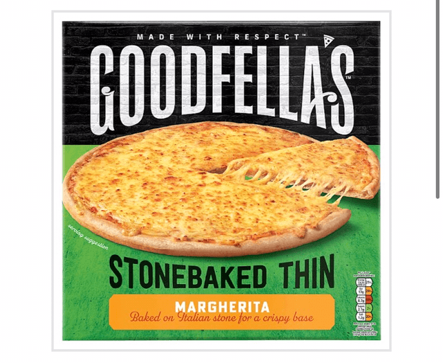 Pizza, Goodfella&#039;s Stonebaked Thin Margherita 345g