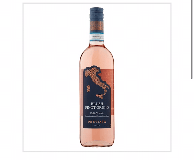 Previata Blush Pinot Grigio Delle Venezie DOC 75cl