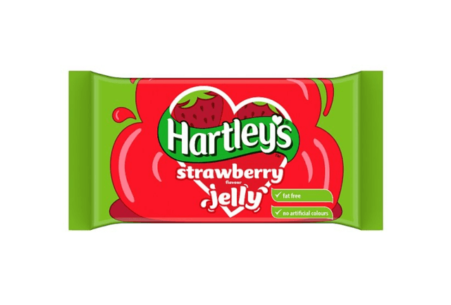 Hartley&#039;s Strawberry Flavour Jelly 135g