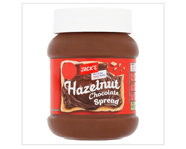 Hazelnut spread, Jack&#039;s Hazelnut Chocolate Spread 400g