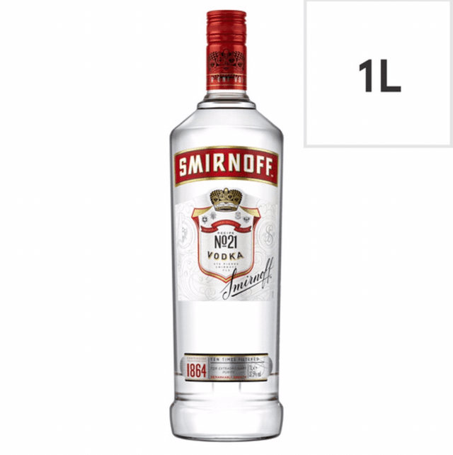 Smirnoff Vodka 1L