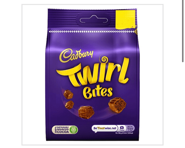 Cadbury Twirl Bites 95g