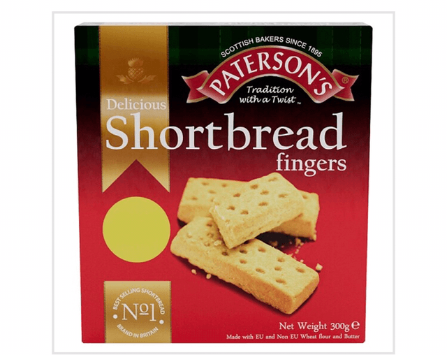 Paterson&#039;s Delicious Shortbread Fingers 300g 