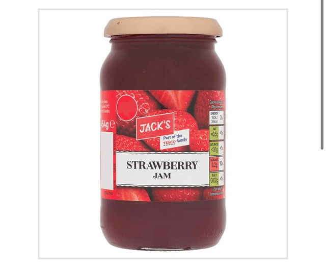 Jam, Jack&#039;s Strawberry Jam 454g