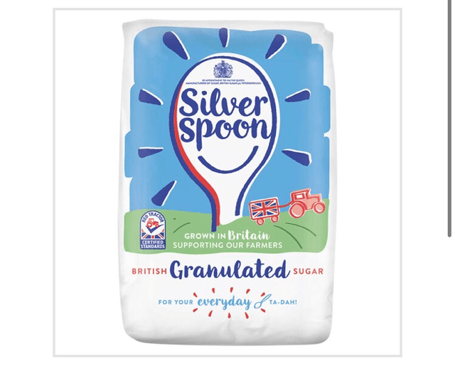 Sugar, Silver Spoon British Granulated Sugar 1kg