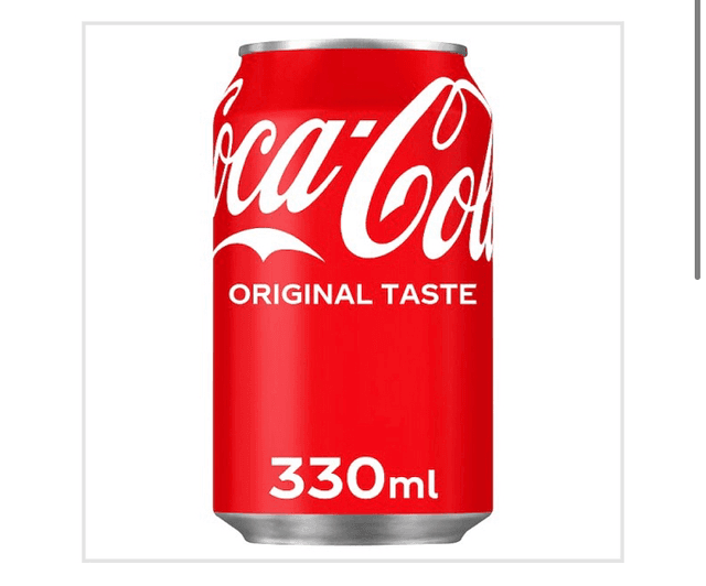 Coca cola can 330ml