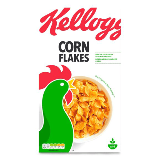 Kellogg&#039;s Corn Flakes Cereal 500g