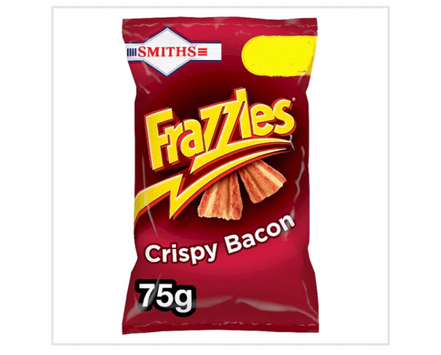 Smiths Frazzles Crispy Bacon Snacks 75g