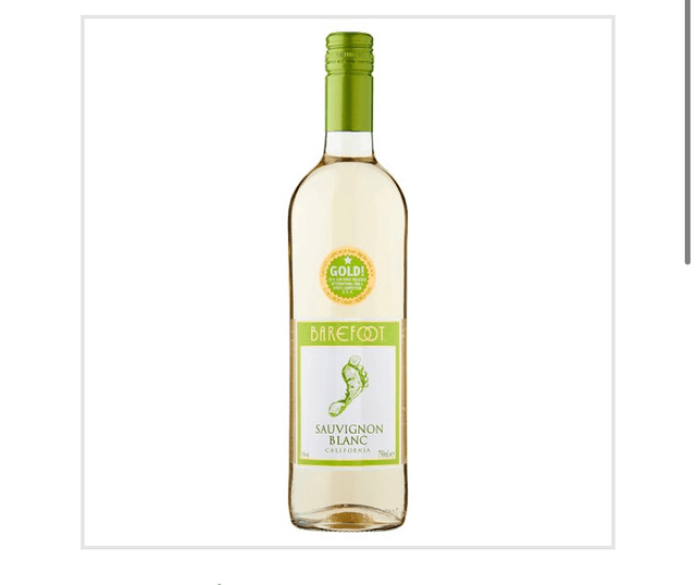 Barefoot Sauvignon Blanc White Wine 750ml