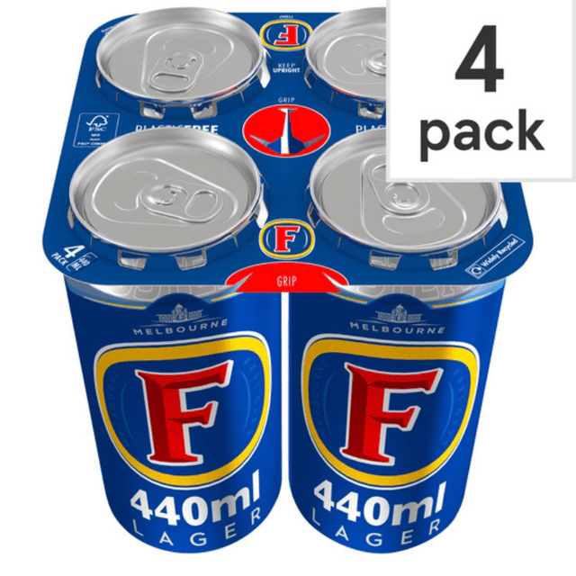 Foster&#039;s Quality Lager Beer 4 x 440ml 
