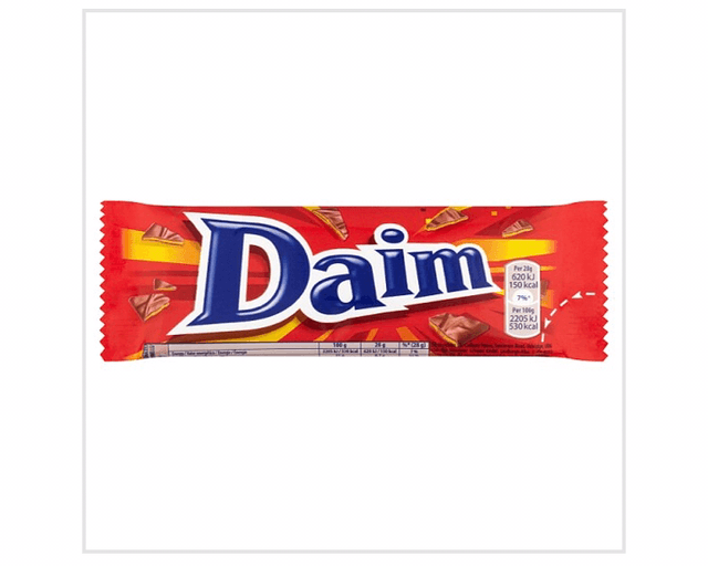 Daim Chocolate Bar 28g