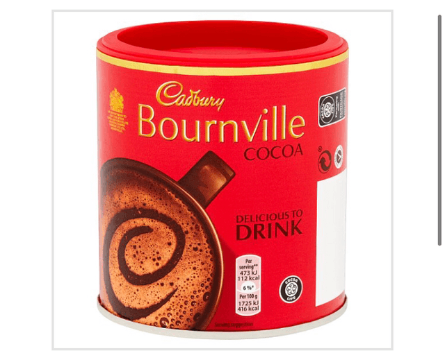 Cadbury Bournville Cocoa 125g