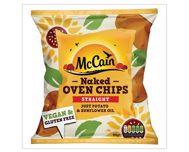 McCain naked Chips 900g