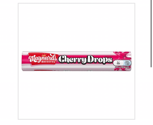 Maynards Bassetts Cherry Drops 45g