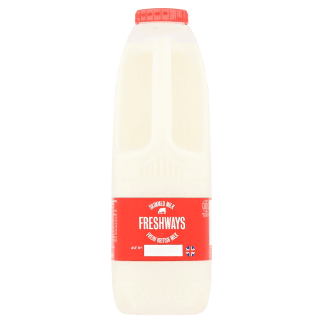 1L Skimmed milk, Freshways 