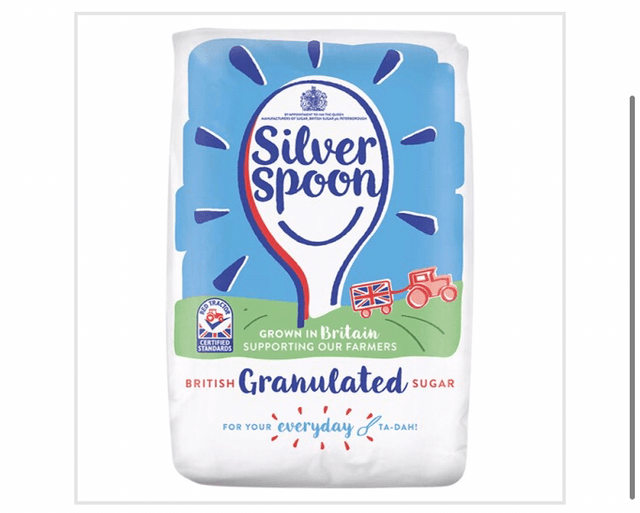 Sugar, Silver Spoon British Granulated Sugar 500g