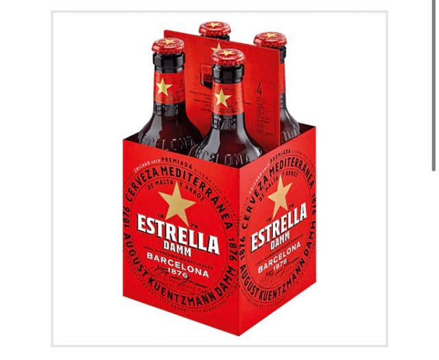 Estrella Damm 4 x 33cl