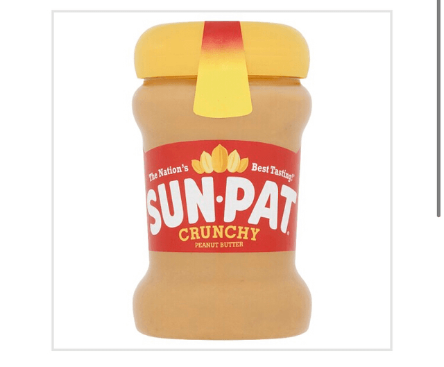 Peanut butter, Sun-Pat Crunchy Peanut Butter 300g 