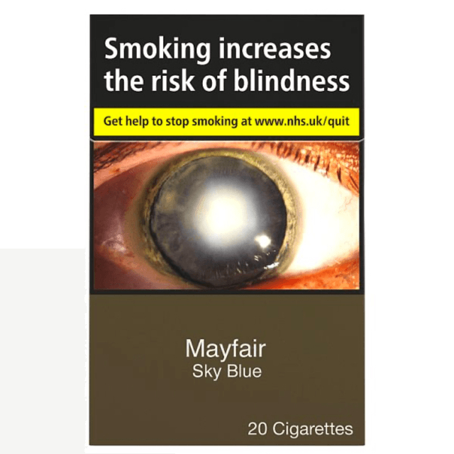 Mayfair Sky Blue 20 Cigarettes 18+ only 