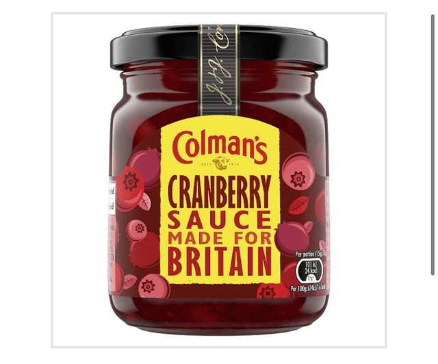 Colman&#039;s Cranberry Sauce 165g