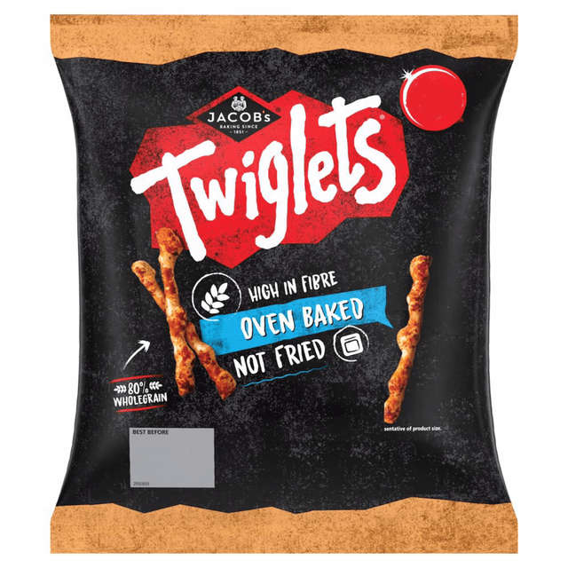 Jacob&#039;s Twiglets Original Snacks 105g