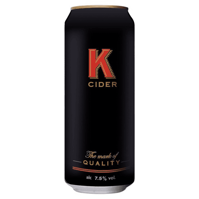 K Cider single Can 500ml