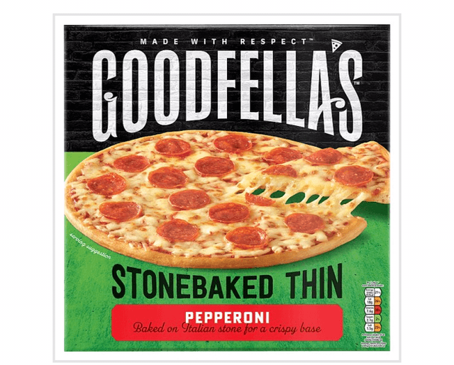Pizza, Goodfella&#039;s Stonebaked Thin Pepperoni 332g
