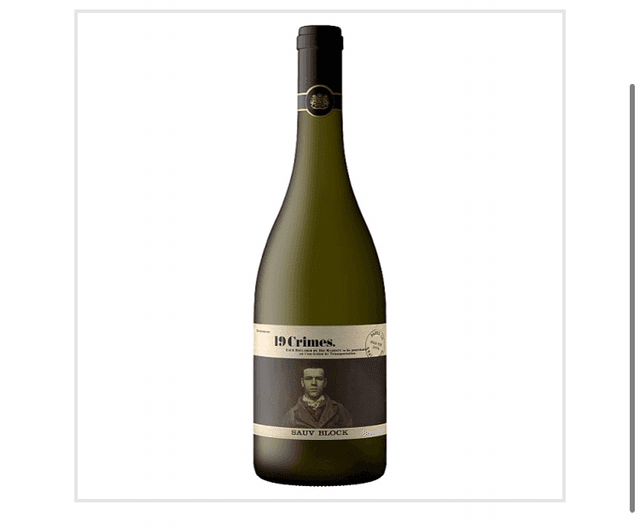 19 Crimes Sauv Block 750ml