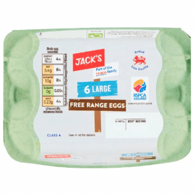 Eggs, Large Free Range x6