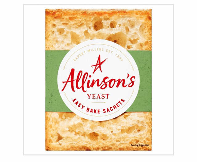 Allinson&#039;s Yeast 6 Sachets x 7g (42g)
