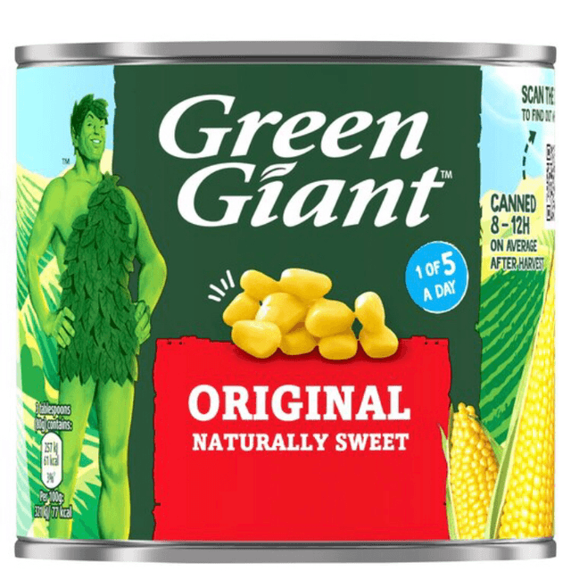 Sweetcorn, Green Giant Original Sweet Corn 340G