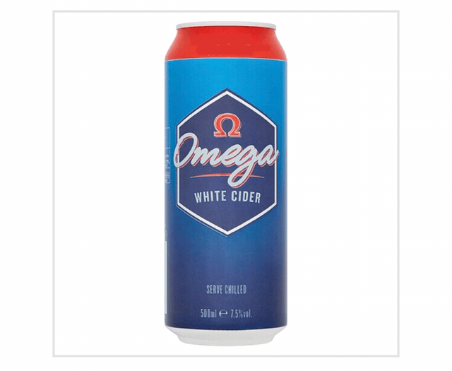 Omega White Cider 500ml